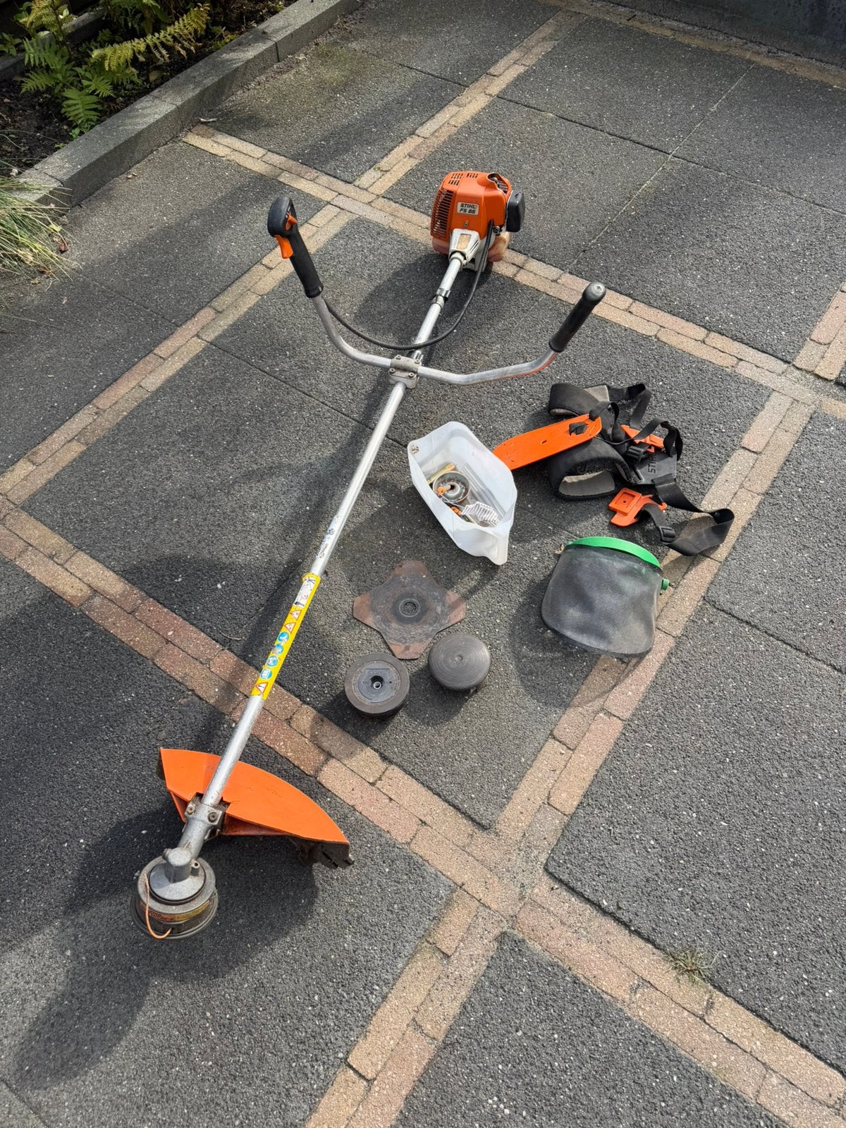 Stihl FS85 bosmaaier, Tuin en Terras, Ophalen, Gebruikt, Benzine