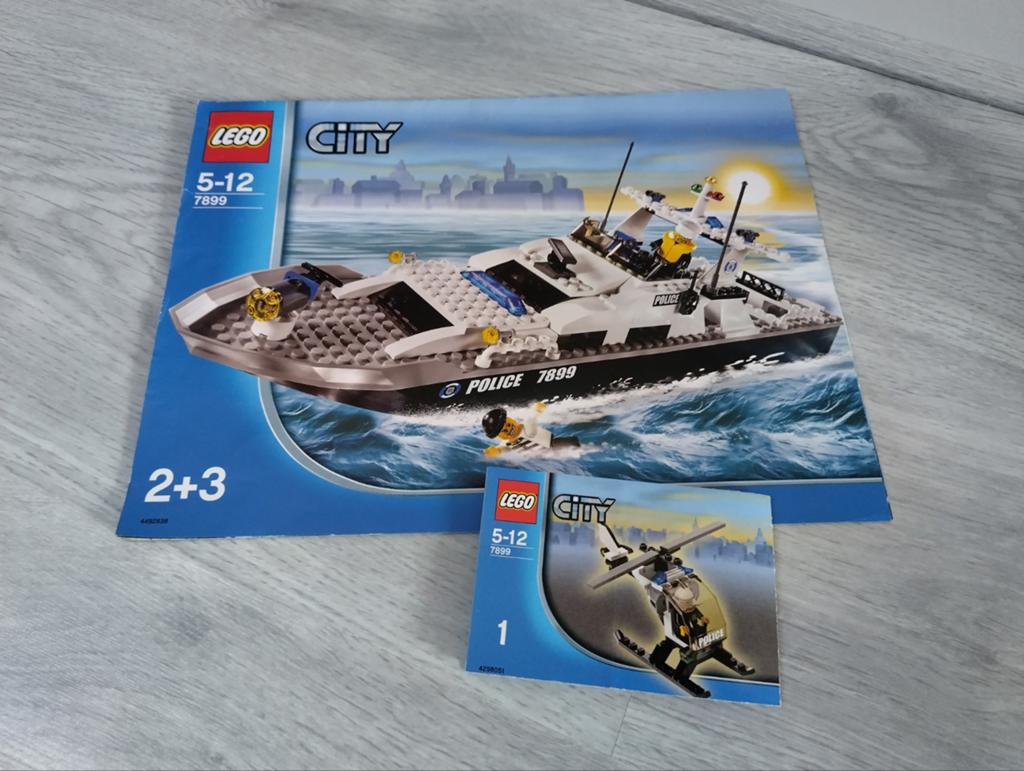 Lego 7899 politie boot., Hobby en Vrije tijd, Modelbouw | Boten en Schepen, Ophalen of Verzenden, Zo goed als nieuw