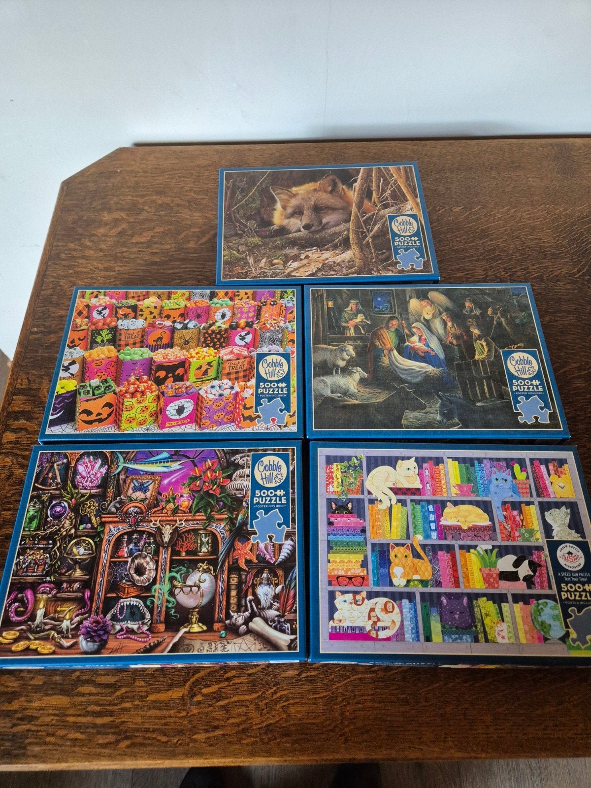 Grote collectie legpuzzels (500-1000 stukjes), Ophalen of Verzenden, 500 t/m 1500 stukjes, Gebruikt, Legpuzzel