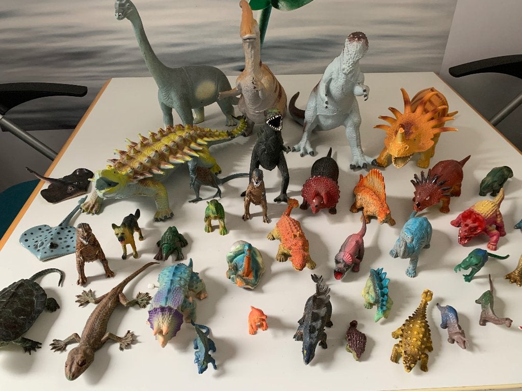 Dinosaurussen, Ophalen, Gebruikt
