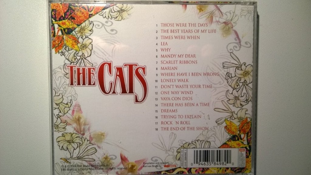 The Cats - Those Were The Days, Cd's en Dvd's, Ophalen of Verzenden, Zo goed als nieuw