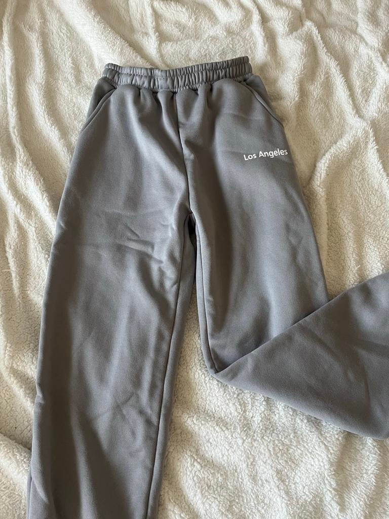 Grijze Shein joggingbroek met 'Los Angeles' opdruk, Ophalen, Zo goed als nieuw