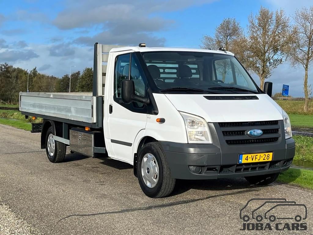 Ford Transit 2.4 TDCI 115pk Open Laadbak 4.15 M, Auto's, Bestelauto's, Gebruikt, 4 cilinders, 2800 kg, Origineel Nederlands