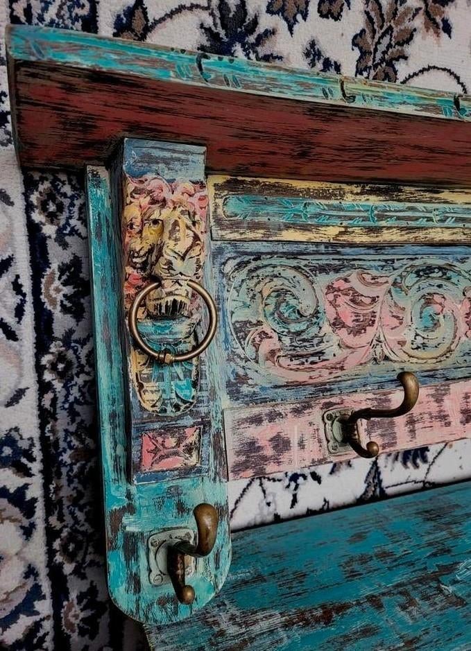 Boho/Ibiza/India/Style/Kapstok/Rek, Antiek en Kunst, Ophalen of Verzenden