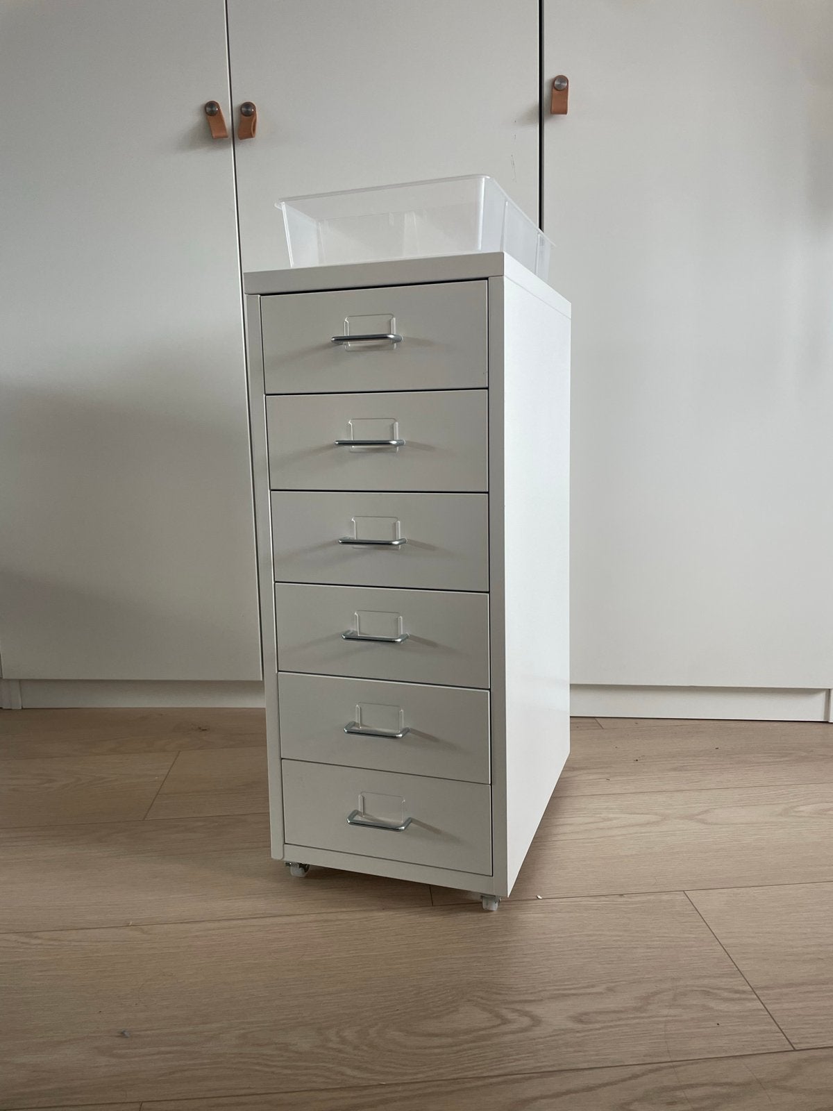 IKEA Helmer ladeblok met 6 lades wit (metaal), Ophalen, Minder dan 50 cm, 5 laden of meer, Zo goed als nieuw