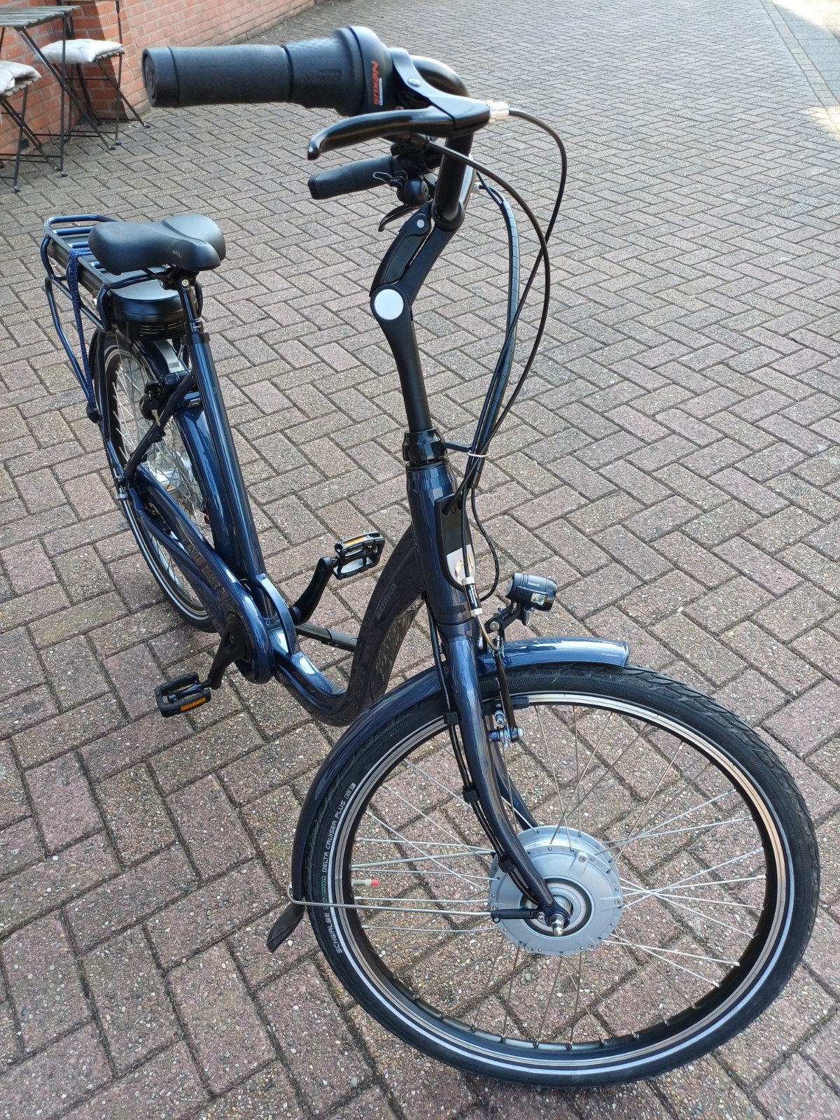 elektrische fiets Batavus Entree E go 7, bijna nieuw, Fietsen en Brommers, 51 tot 55 cm, Ophalen of Verzenden, Zo goed als nieuw