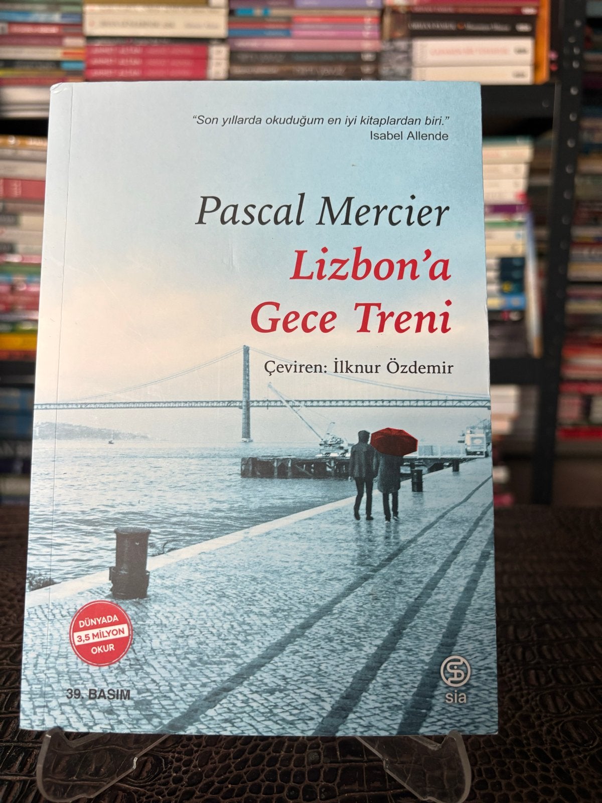 Lizbon’a Gece Treni - Pascal Mercier (Turks), Ophalen of Verzenden, Zo goed als nieuw
