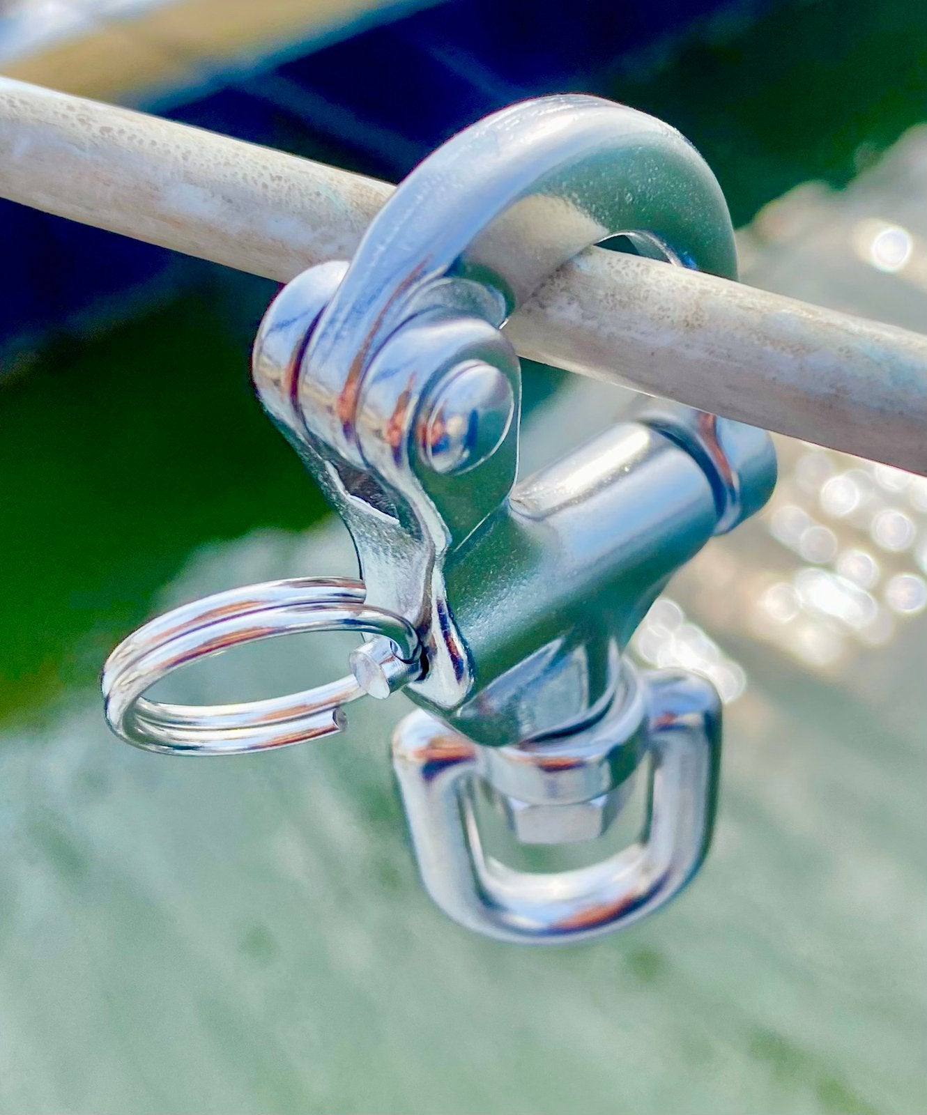 RVS Snap Shackle Wartel Marine Grade Nieuw, Watersport en Boten, Ophalen of Verzenden, Nieuw