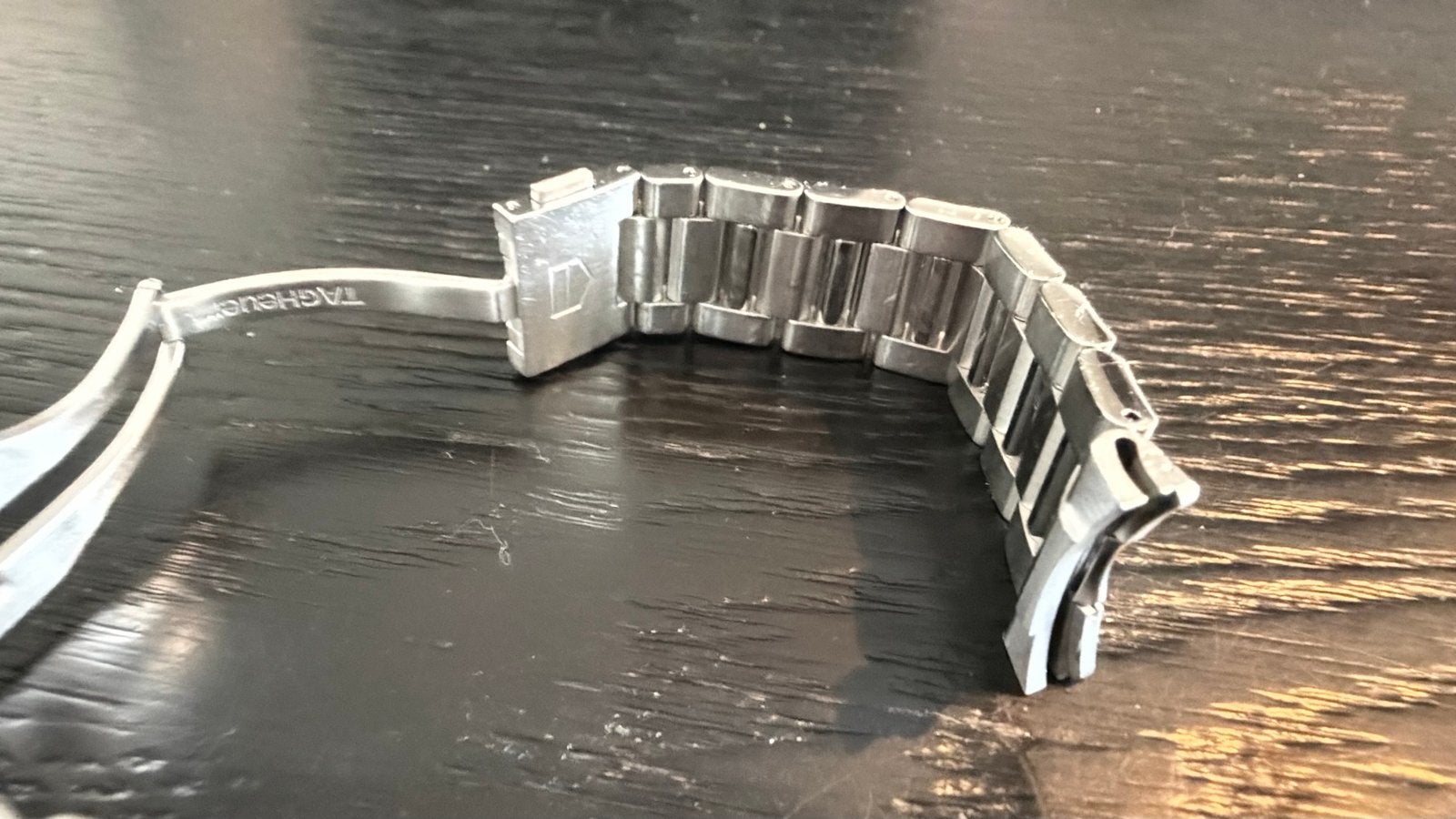 TAG Heuer Connected horlogebandje - Staal - Model E4, Sieraden, Tassen en Uiterlijk, Horloges | Heren, Ophalen, Gebruikt, Staal