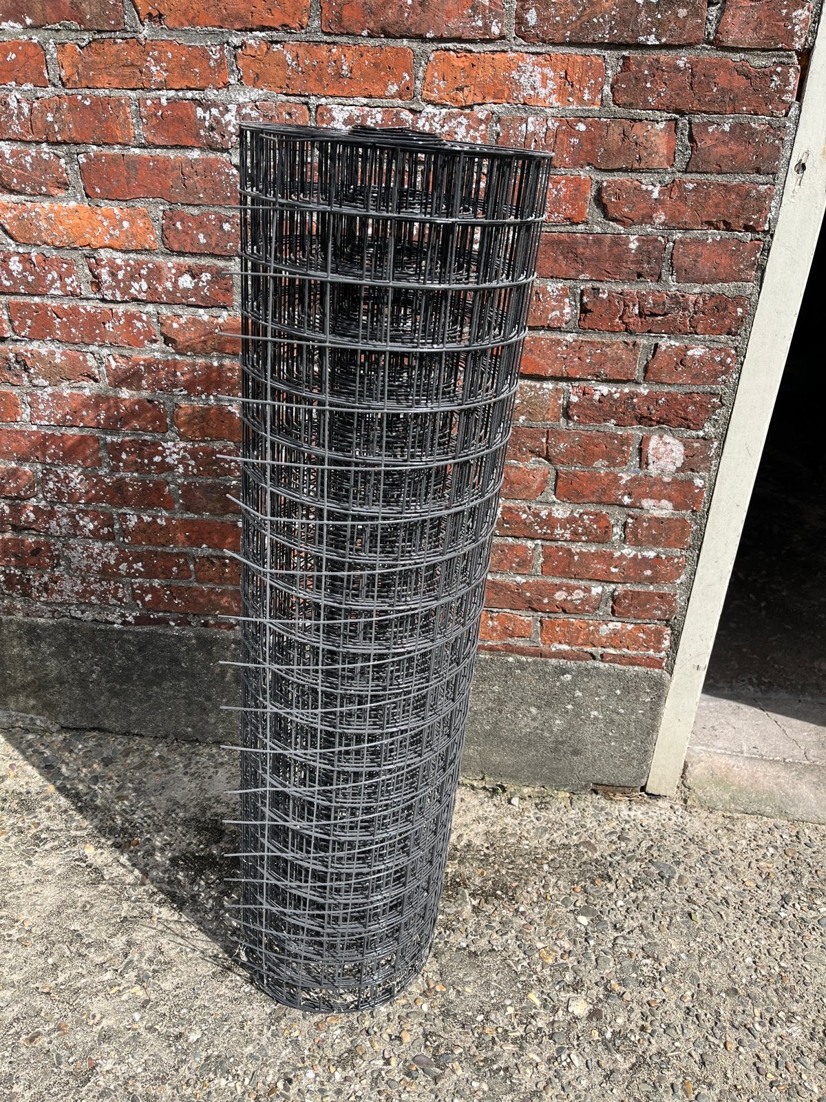 Tuingaas zwart 1m hoog, 5x5cm maas, 5/10m rol, Ophalen, Nieuw, Minder dan 10 meter, Gaas