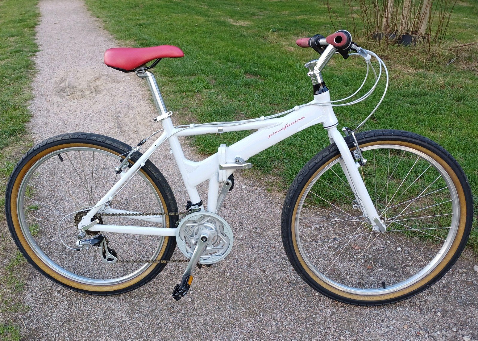 Pininfarina vouwfiets z.g.a.n., Ophalen, 20 inch of meer, Velgrem, Versnellingen