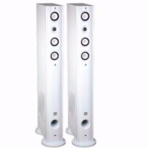 Hifi luidsprekerset 5-weg 2 x 120Watt Rms Wit