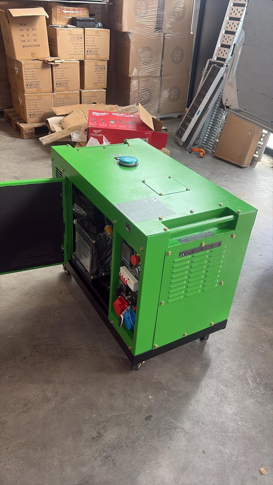 STAHLZET SW-10KW DIESELGENERATOR – 10 kVA, Ophalen, Nieuw, 10 tot 30 kVA, Elektrisch startend