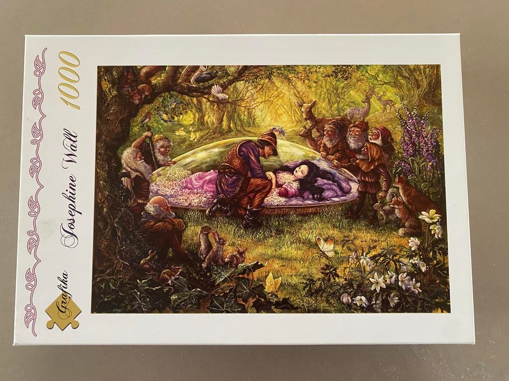 Grafika Josephine Wall Legpuzzel 1000 stukjes: Sneeuwwitje, Hobby en Vrije tijd, Denksport en Puzzels, Nieuw, Legpuzzel, 500 t/m 1500 stukjes