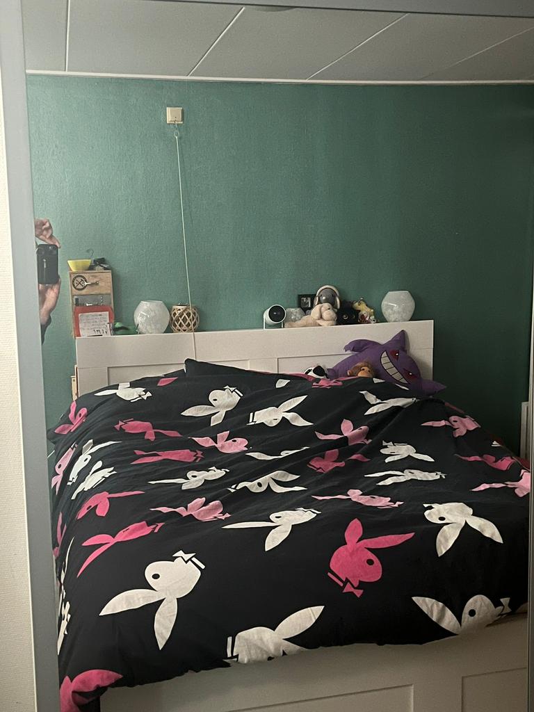Brimnes bed 180 x 200, Ophalen, Verstelbaar, Wit, Tweepersoons