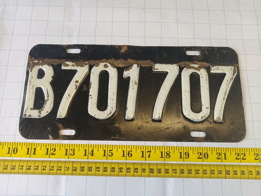 License plate Argentina, Ophalen of Verzenden, Gebruikt, Auto's