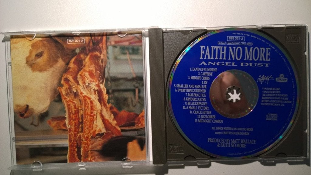 Faith No More - Angel Dust, Ophalen of Verzenden, Zo goed als nieuw, Album