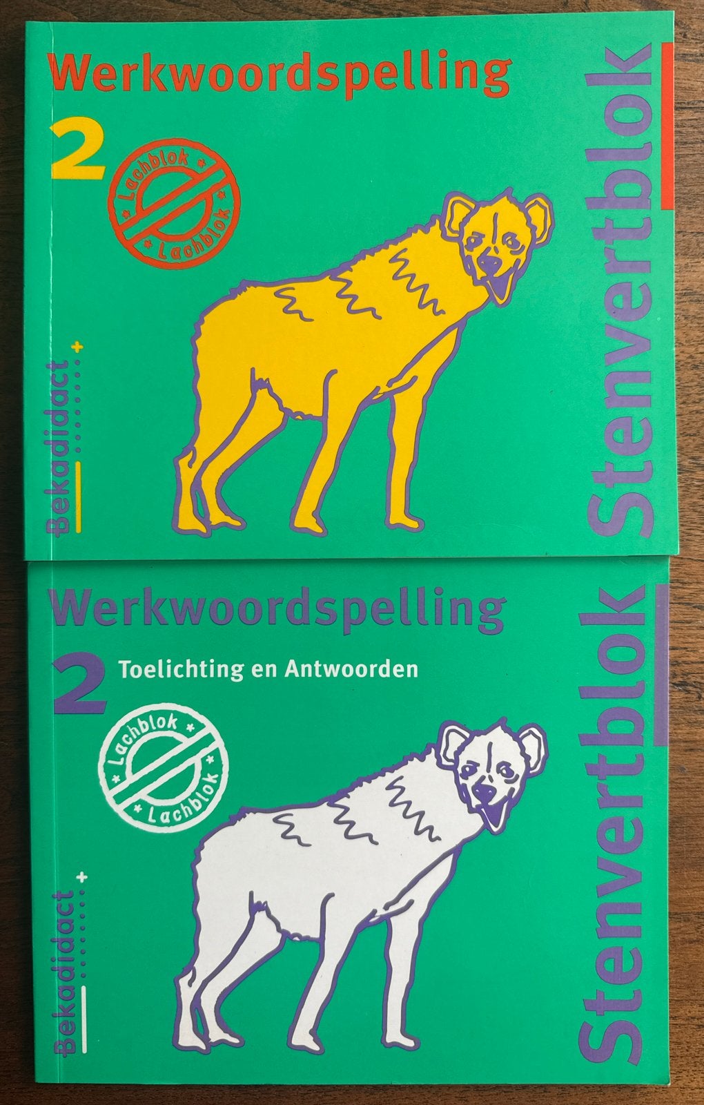 Werkwoordspelling 2 Stenvertblok + Toelichting en Antwoorden, Ophalen of Verzenden, Zo goed als nieuw, Overige niveaus, Nederlands