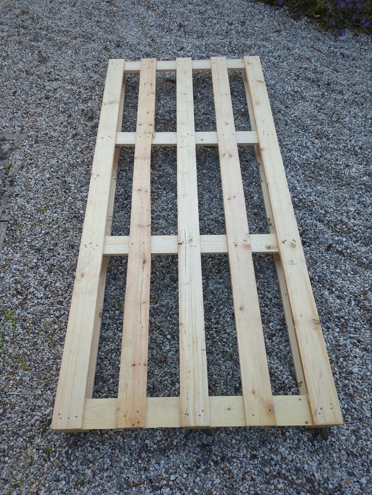 Extra lange pallet gratis op te halen, Doe-het-zelf en Verbouw, Ophalen of Verzenden