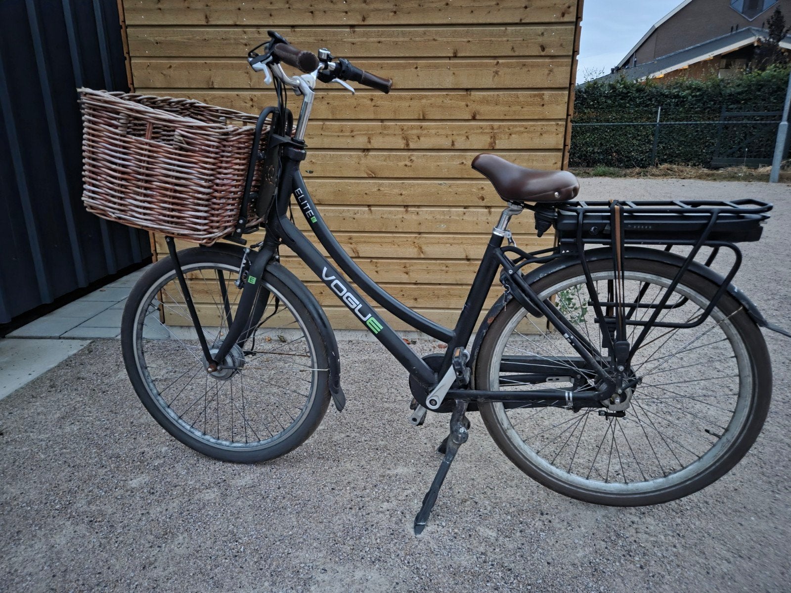 Vogue Elite elektrische fiets met mand, Velgrem, Versnellingen, Ophalen, Overige merken