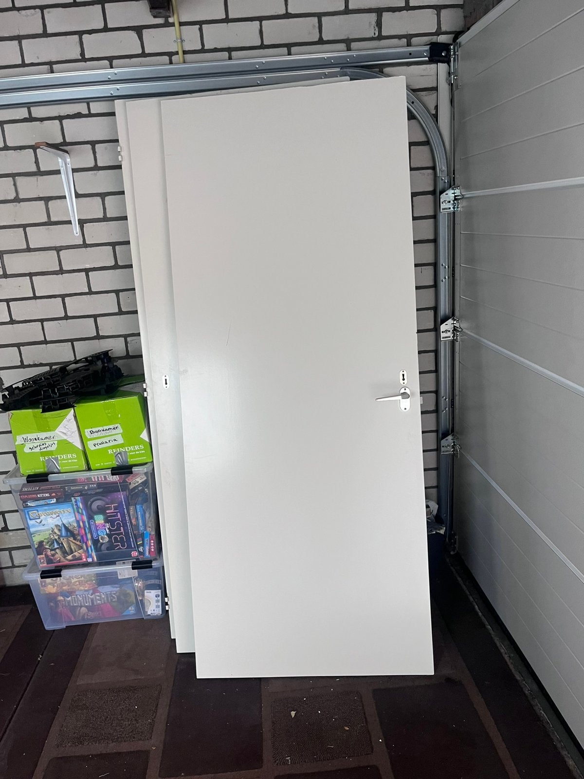 7 opdekdeuren, Ophalen, Gebruikt, 80 tot 100 cm, Binnendeur