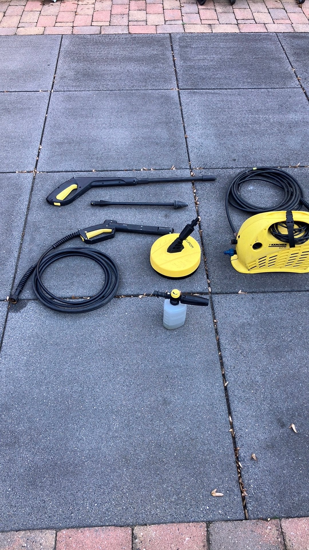 Karcher K2.01 Hogedrukreiniger met Terrasreiniger, Ophalen, Gebruikt, Overige typen