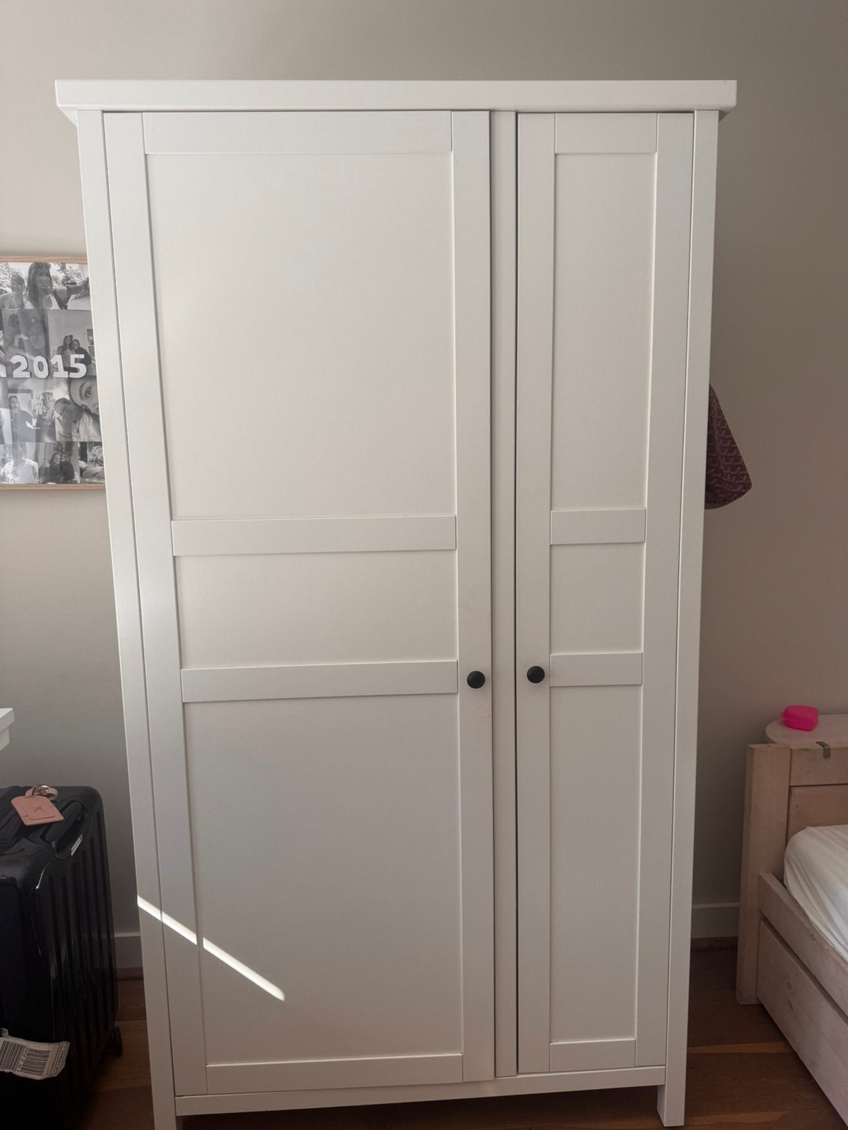 Kledingkast Ikea Hemnes, Overige materialen, Met deur(en), Gebruikt, 100 tot 150 cm