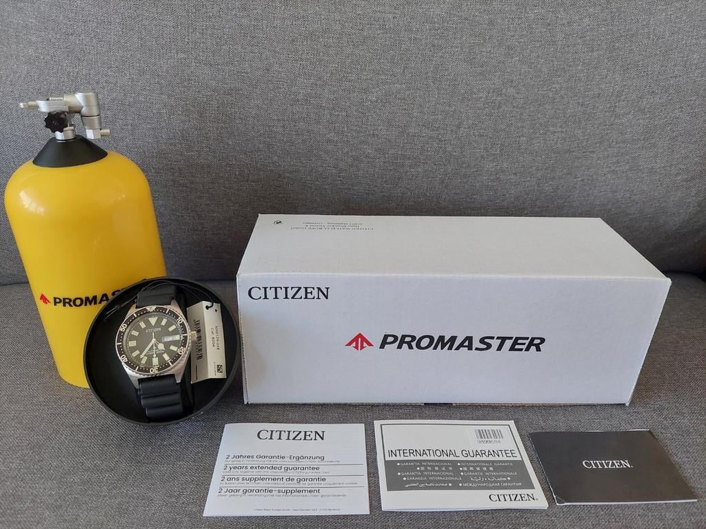 Te koop: Citizen Promaster NY0120-01EE duikhorloge, Sieraden, Tassen en Uiterlijk, Horloges | Heren, Staal, Nieuw, Kunststof, Ophalen of Verzenden