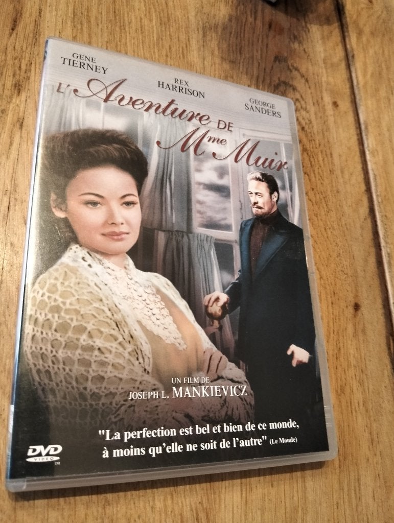 Dvd The Ghost & Mrs. Muir 1947 NLO Rex Harrison, Alle leeftijden, Ophalen of Verzenden, Zo goed als nieuw, Drama
