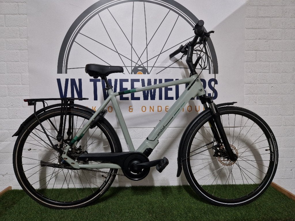 Amslod Dalton Heren E-bike 28" 57cm N7, Fietsen en Brommers, Ophalen, (Extra) lage instap, 56 cm of meer, Zo goed als nieuw