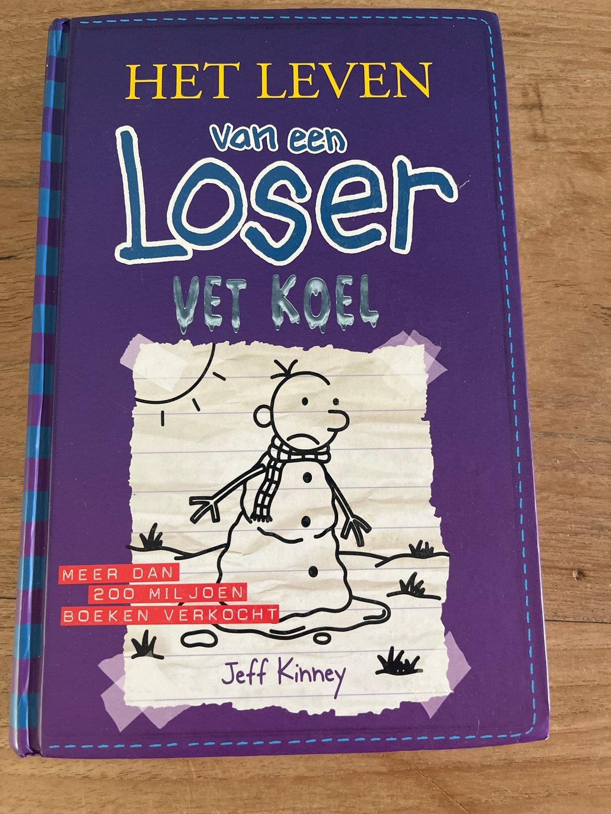 Het Leven van een Loser: Vet Koel - Jeff Kinney, Ophalen of Verzenden, Gelezen, Fictie algemeen