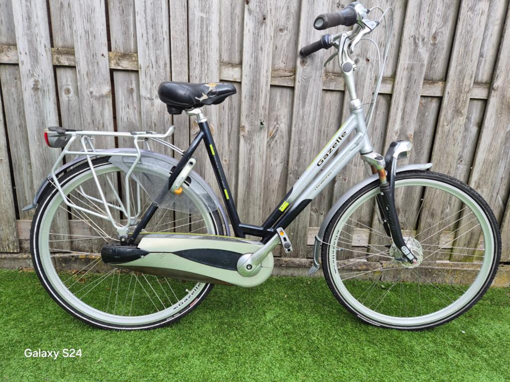 Gazelle chamonix 8 V, Fietsen en Brommers, Fietsen | Dames | Damesfietsen, Gebruikt, Versnellingen, Gazelle, 56 cm of meer