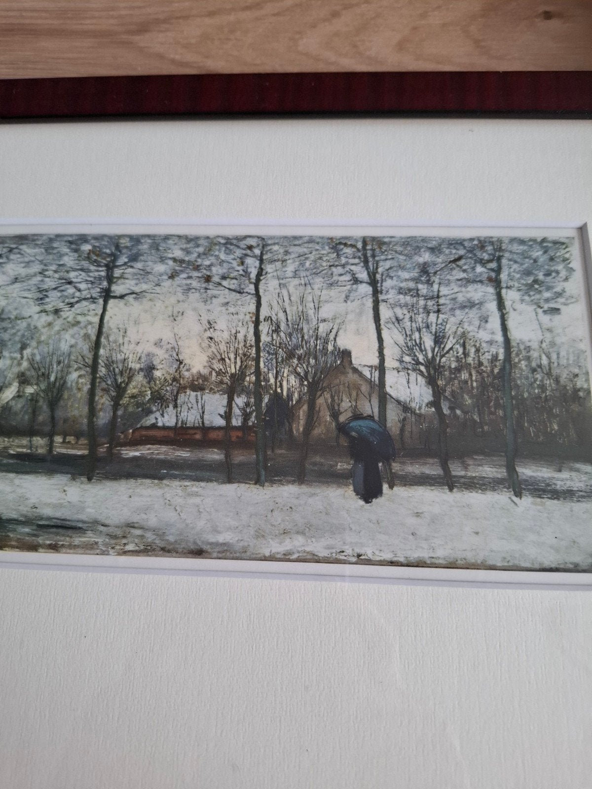 Winter in het dorp, Willem Maris., Antiek en Kunst, Ophalen of Verzenden