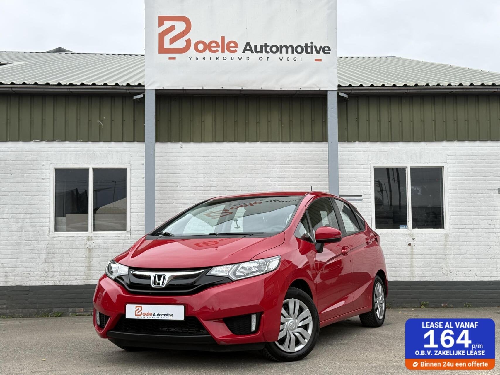 Honda Jazz 1.3 i-VTEC / Orig NL / Dealer OH / Cruise / Stoel, Auto's, Voorwielaandrijving, 450 kg, Gebruikt, Euro 6
