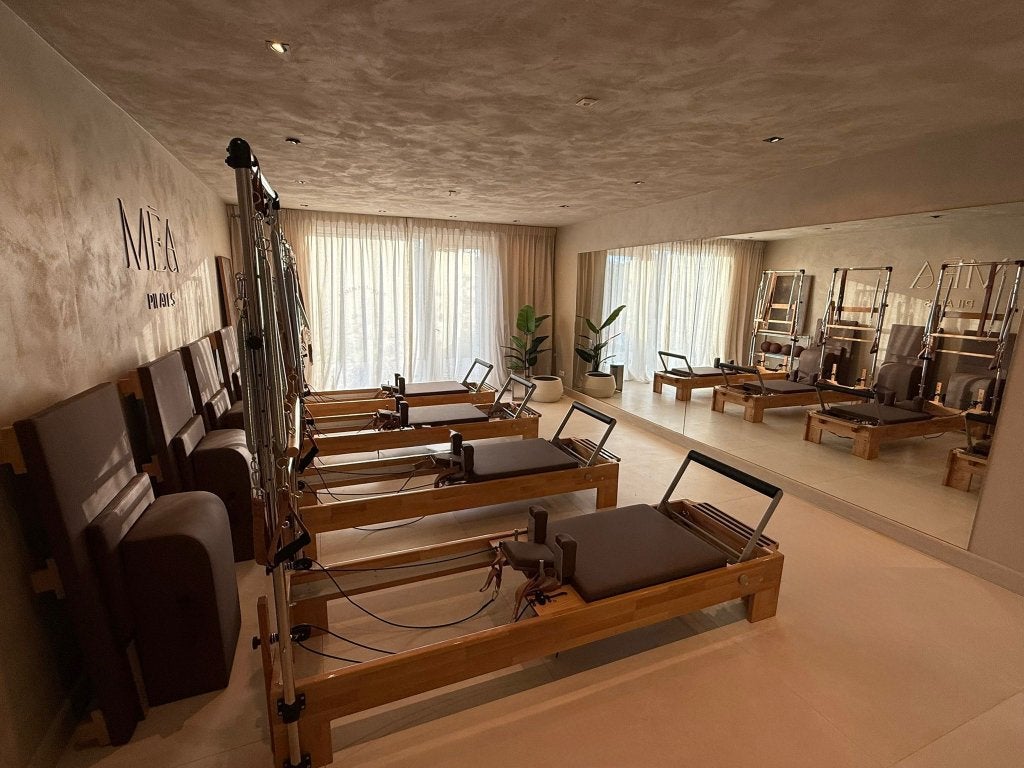 Pilates reformer + Tower  4 stuks zo goed als nieuw, Ophalen, Zo goed als nieuw