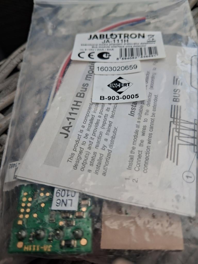 Jablotron ja-111h, Ophalen of Verzenden, Detector, Sensor of Melder