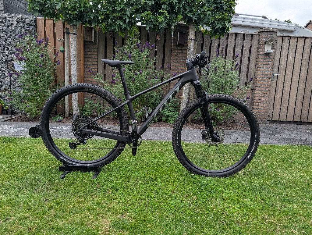 Scott Scale 940 – Carbon hardtail mountainbike S, Fietsen en Brommers, Hardtail, 45 tot 49 cm, Zo goed als nieuw, Schijfrem