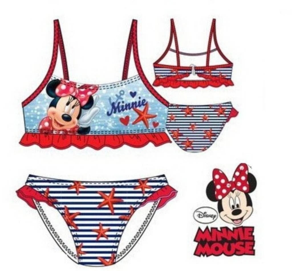 Minnie Mouse Bikini - Maat 116 - Disney, Kinderen en Baby's, Kinderkleding | Kinder-zwemkleding, Maat 116, Bikiniset, Meisje, Minnie Mouse
