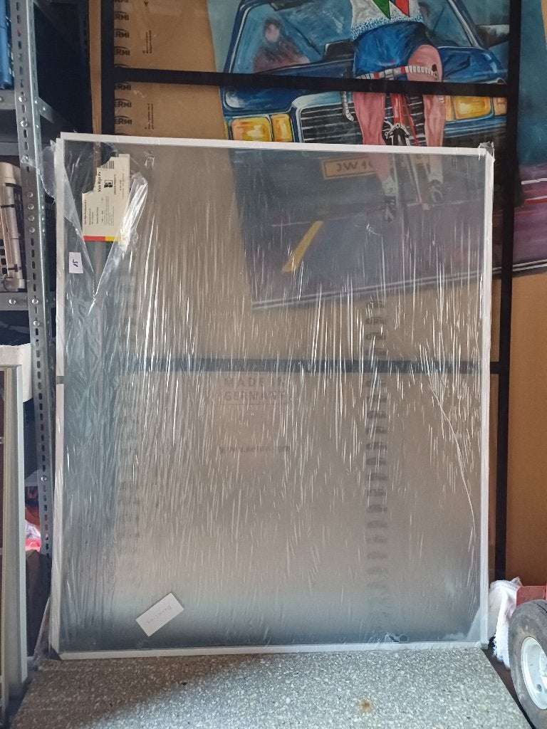 Glasplaat gehard blank glas 118x100cm NIEUW nog verpakt, Doe-het-zelf en Verbouw, Glas en Ramen, Ophalen, 80 tot 120 cm, 120 tot 160 cm
