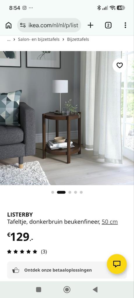 Ikea Listerby, Ophalen, Minder dan 10 m²