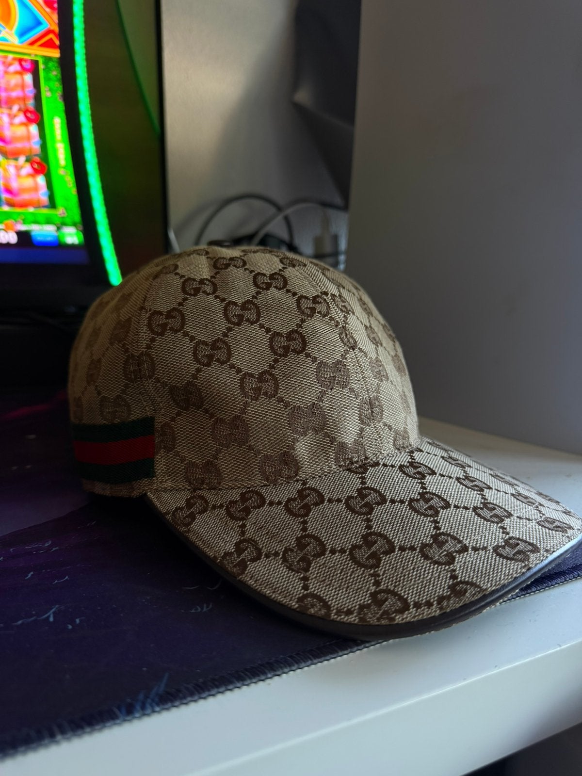 Gucci cap 2025, Kleding | Heren, Hoeden en Petten, Ophalen of Verzenden, Zo goed als nieuw