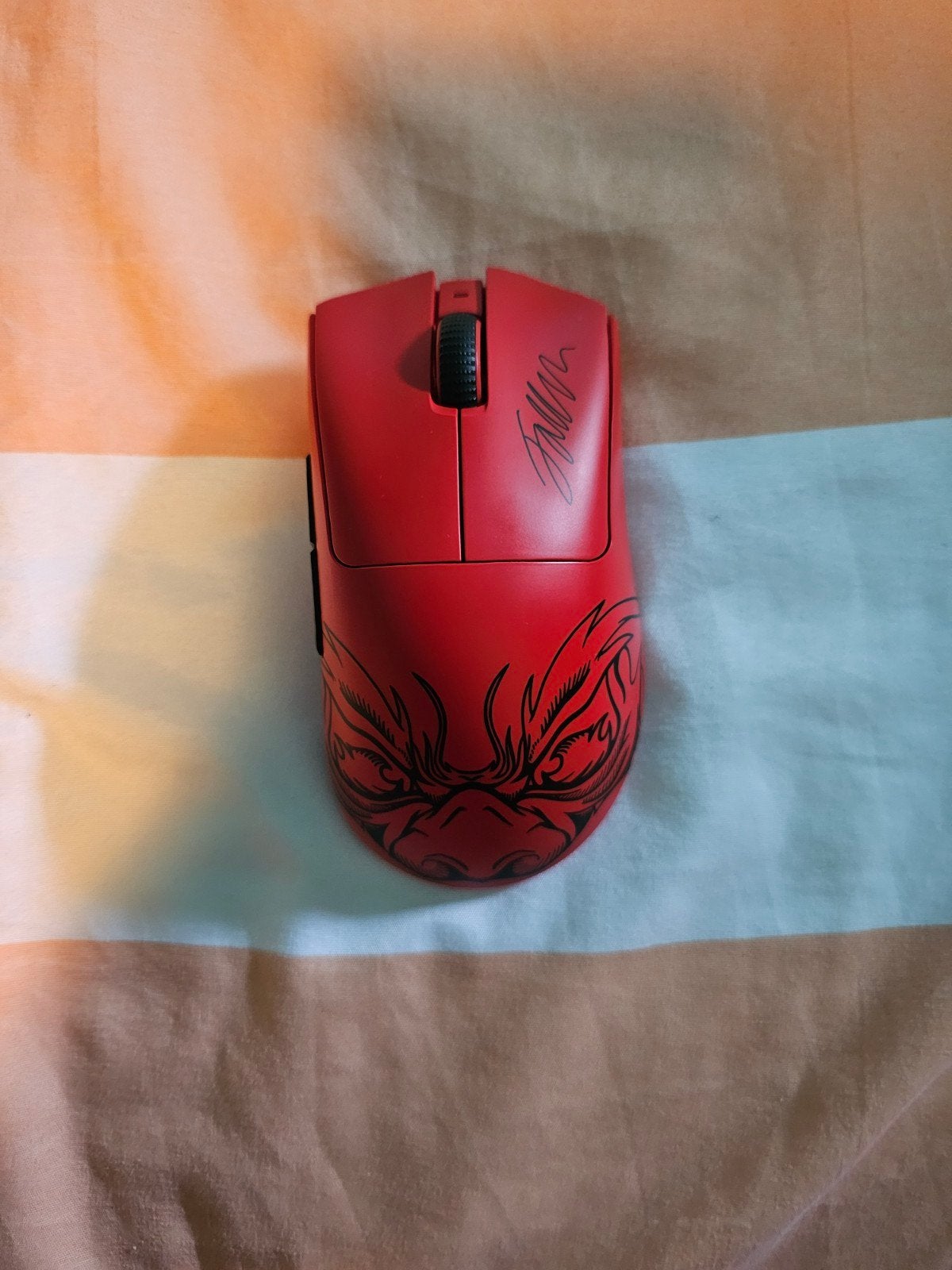 Razer Deathadder V3 Pro Faker Edition + 8k dongle, Computers en Software, Muizen, Rechtshandig, Muis, Gebruikt, Gaming muis