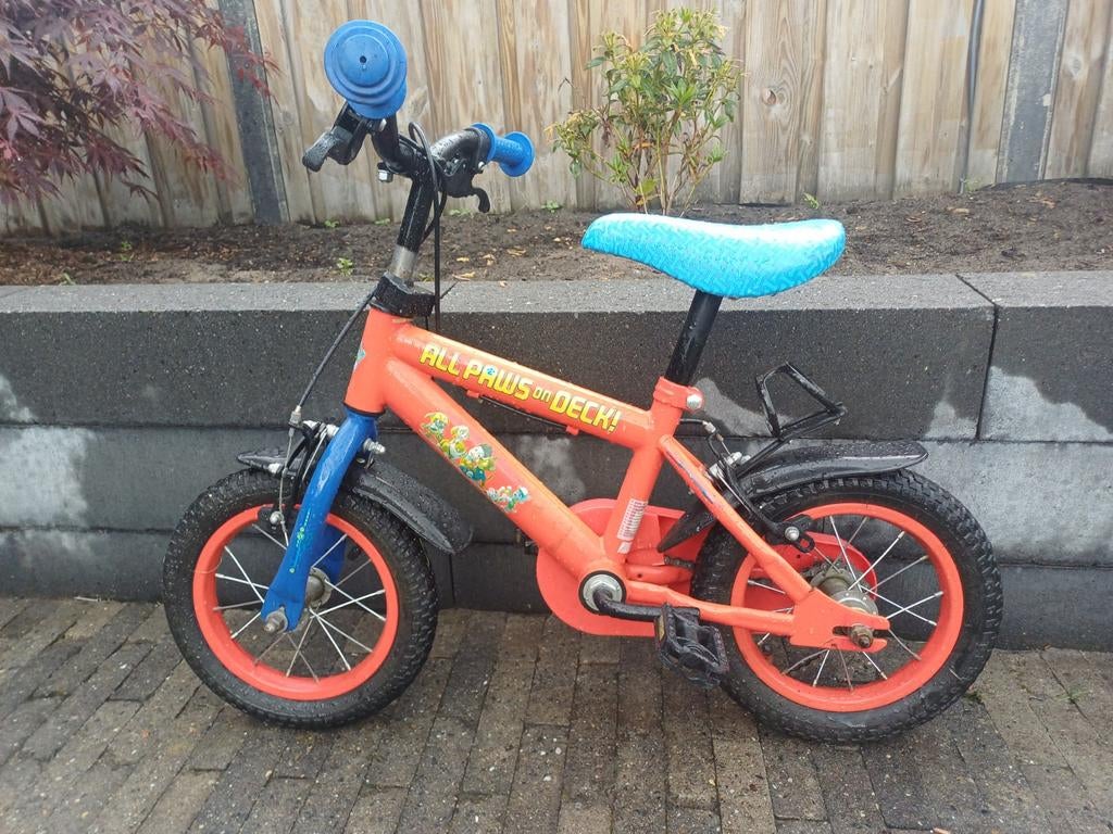 Kinderfiets power patrol, Ophalen of Verzenden, Gebruikt, Minder dan 16 inch, Zijwieltjes