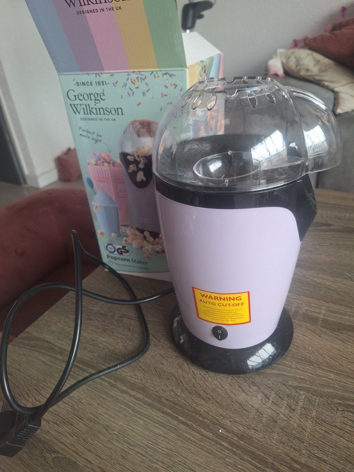 Popcorn maker, Minder dan 1 liter, Ophalen of Verzenden, Gebruikt, 1 snelheid