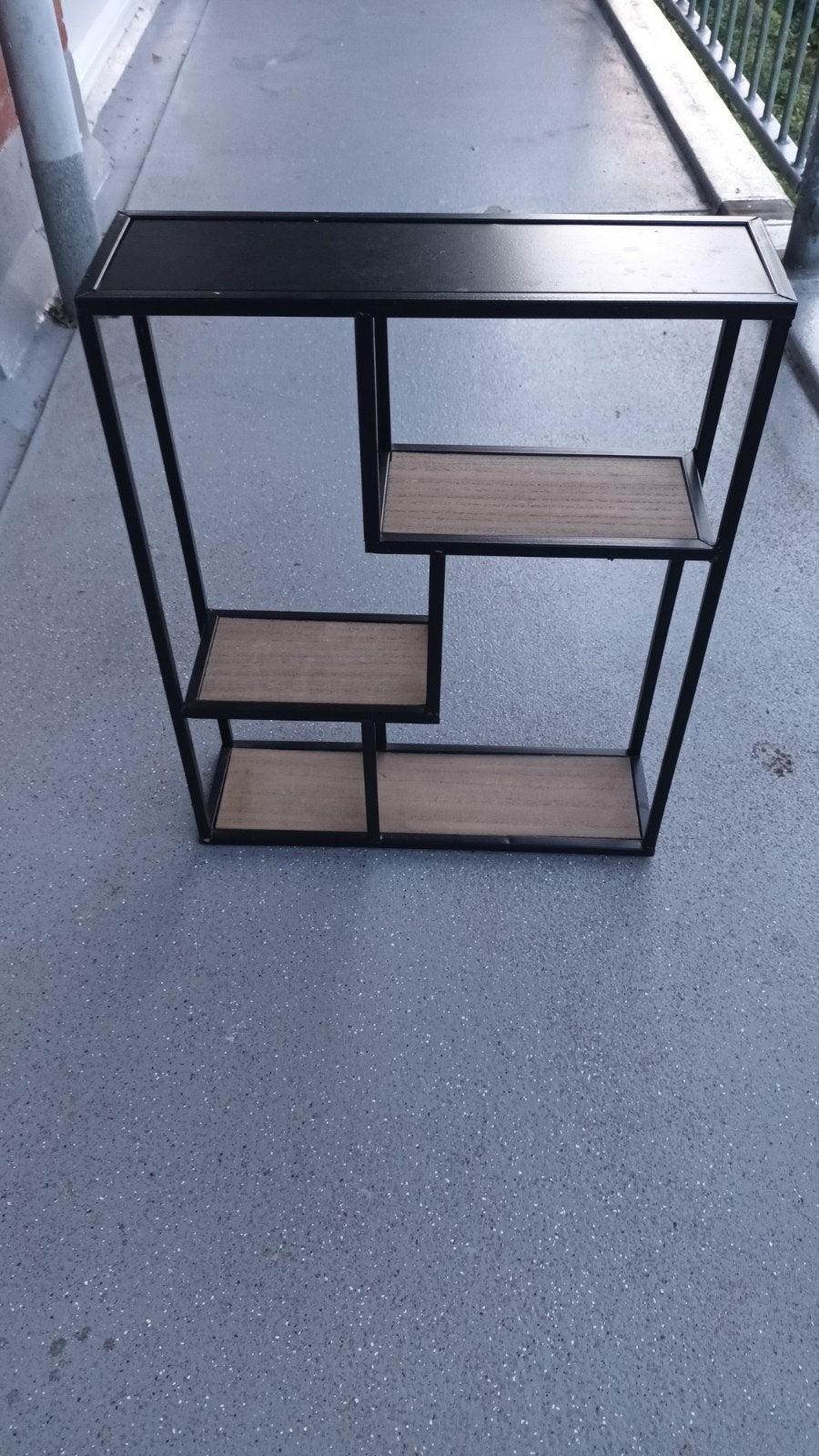 wandrek zwart 40x12x50h, Huis en Inrichting, Ophalen, Zo goed als nieuw