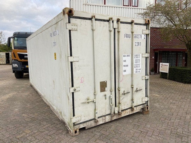 reefer koel container, Ophalen