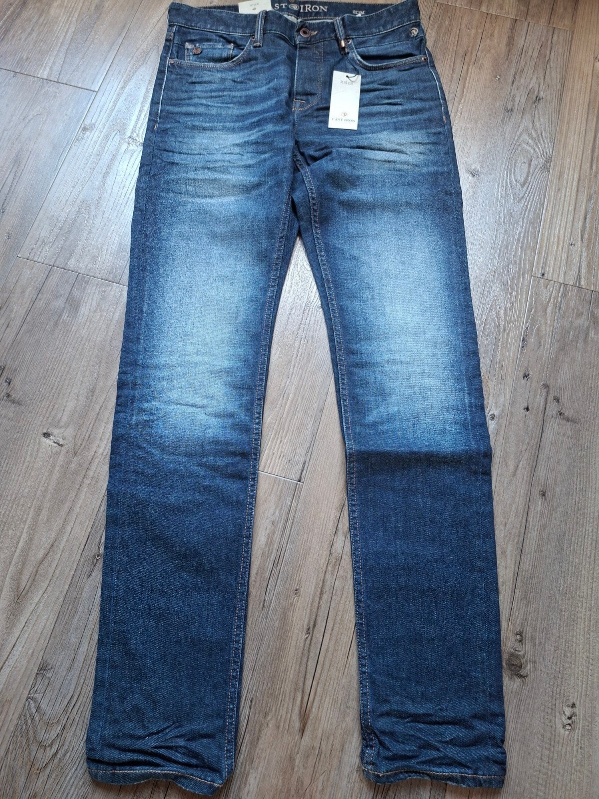 CAST IRON Riser slimfit jeans W31 L34 3 voor €149,95, Blauw, Nieuw, W32 (confectie 46) of kleiner, Ophalen of Verzenden