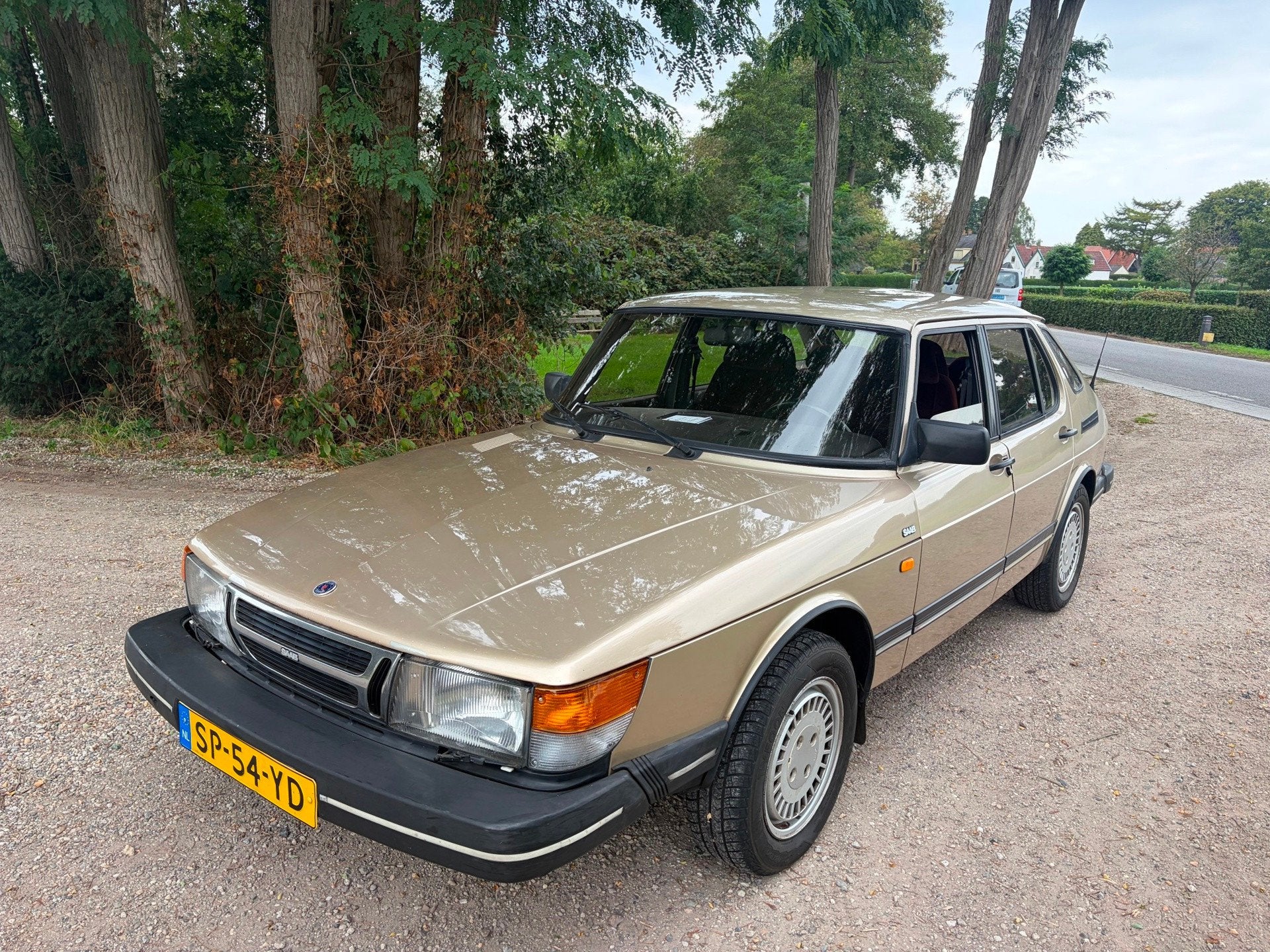 Saab 900 2.0 C, Auto's, Voorwielaandrijving, Gebruikt, 4 cilinders, Beige