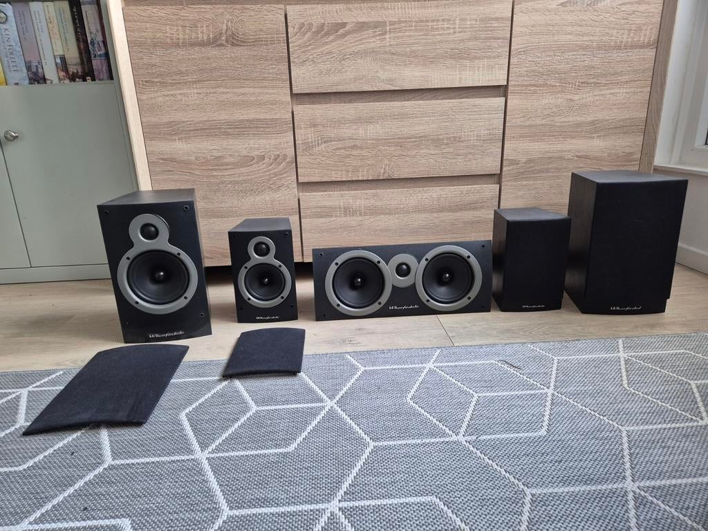 Wharfedale CR3 Cristal luidsprekerset - Compleet en Krachtig, Audio, Tv en Foto, Luidsprekers, Ophalen