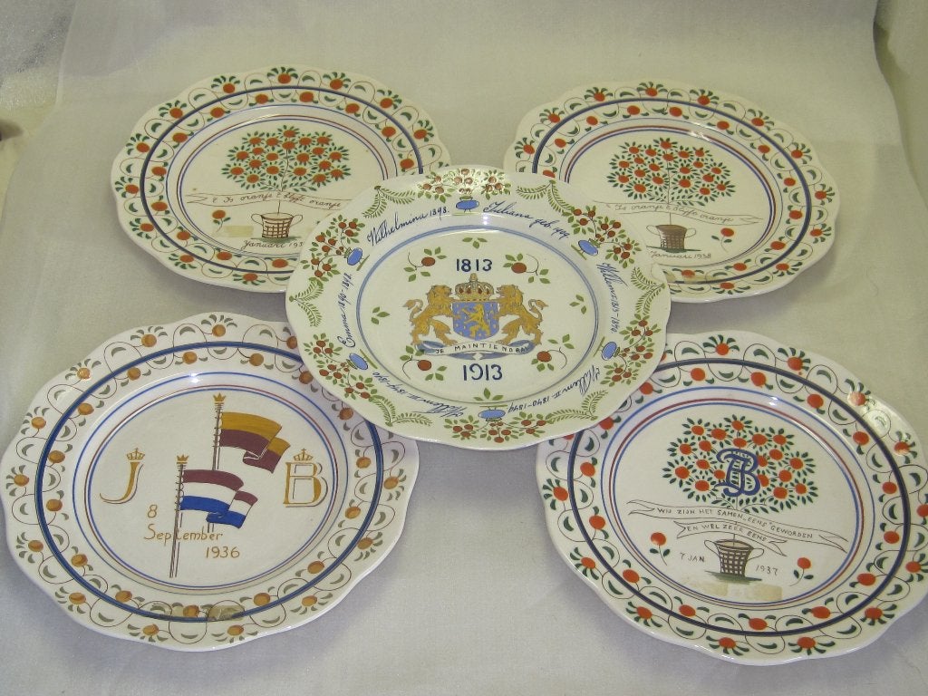 Antieke herinneringsborden Zuid Holland Gouda, Antiek en Kunst, Ophalen